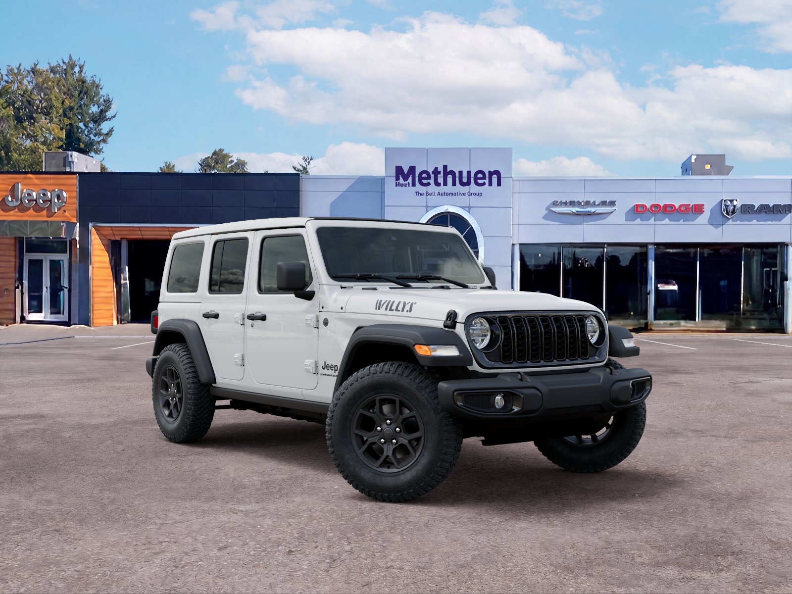 New 2026 Bright White Clearcoat Jeep Willys image 20