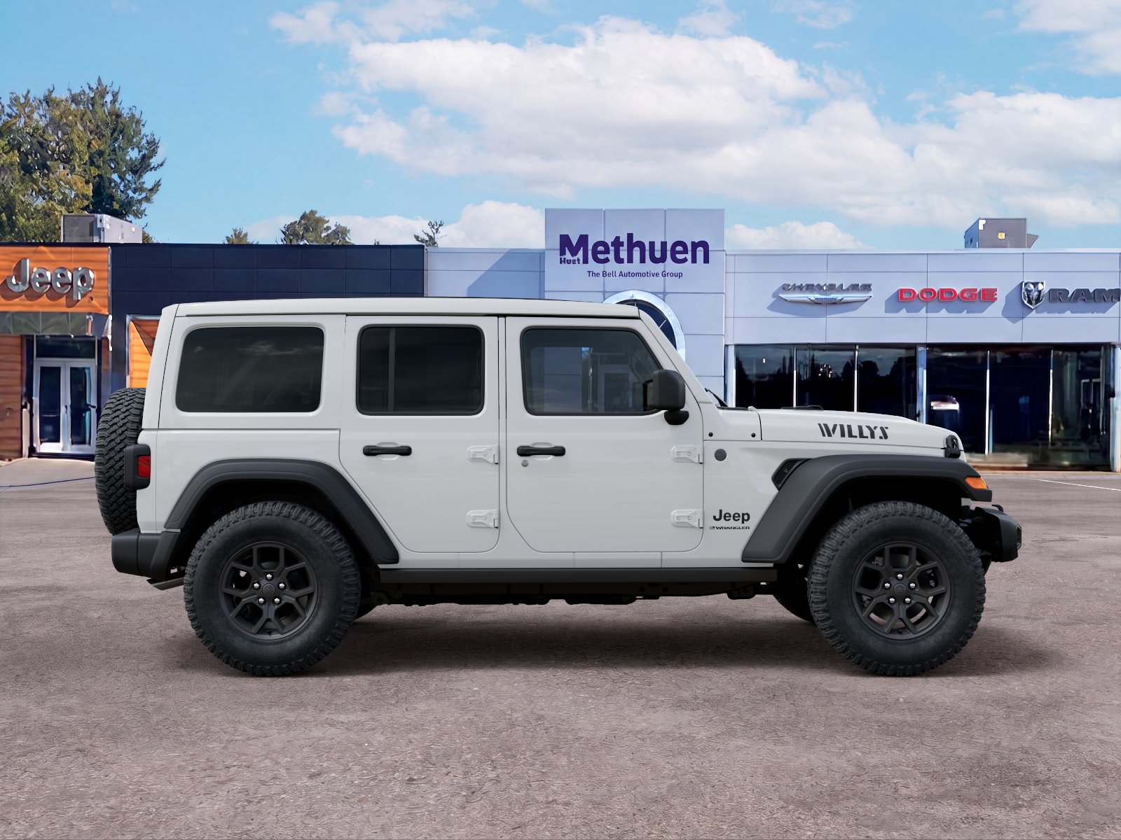 New 2026 Bright White Clearcoat Jeep Willys image 36