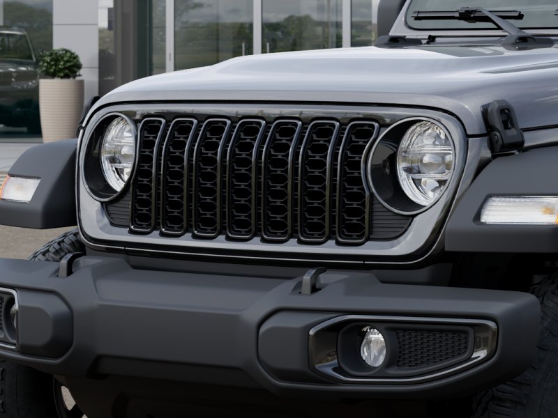 New 2026 Granite Crystal Metallic Clear Jeep WRANGLER 4-DOOR WILLYS image 11