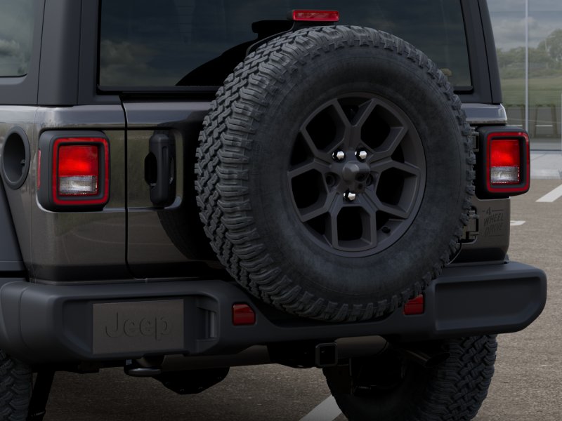 New 2026 Granite Crystal Metallic Clear Jeep WRANGLER 4-DOOR WILLYS image 13