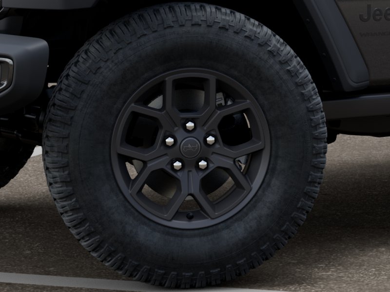 New 2026 Granite Crystal Metallic Clear Jeep WRANGLER 4-DOOR WILLYS image 8