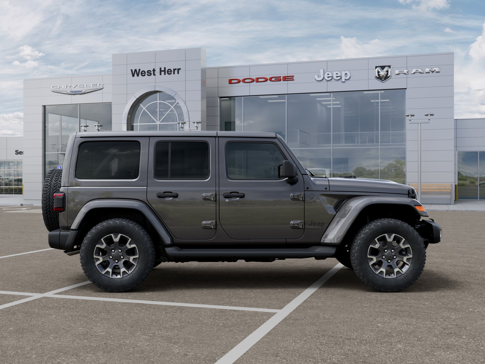 New 2026 Granite Crystal Metallic Clearcoat Jeep Sahara image 21