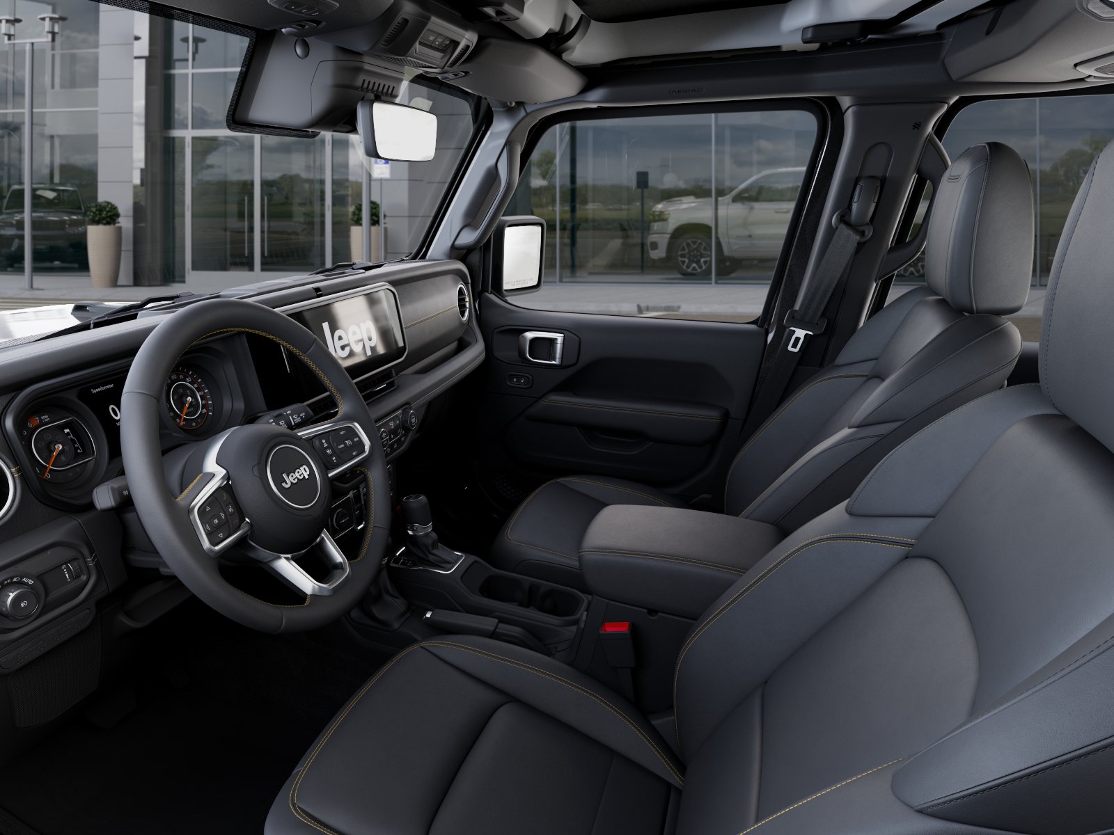 New 2026 Granite Crystal Metallic Clearcoat Jeep Sahara image 22