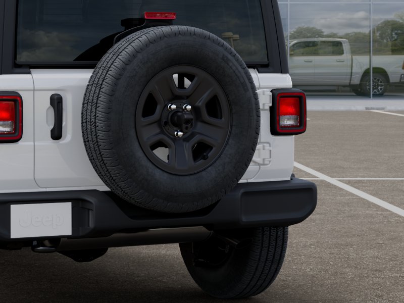 New 2026 Bright White Clear-Coat Exterior Paint Jeep Sport image 46