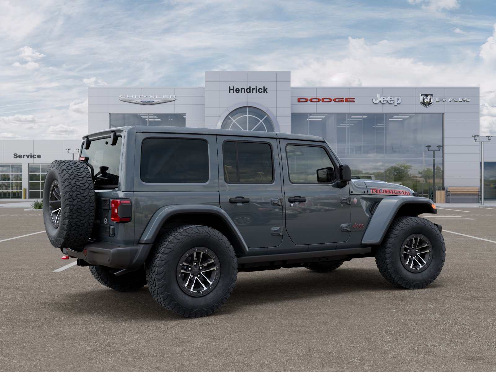 New 2026 Anvil Clear-Coat Exterior Paint Jeep Rubicon X image 4