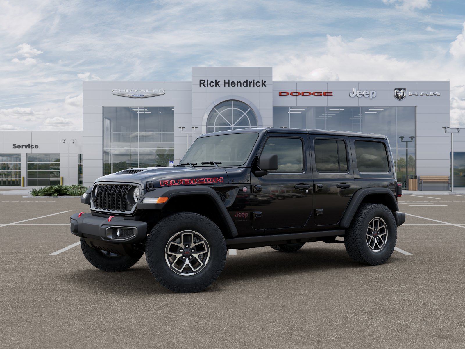 New 2026 Black Clear-Coat Exterior Paint Jeep Rubicon image 38