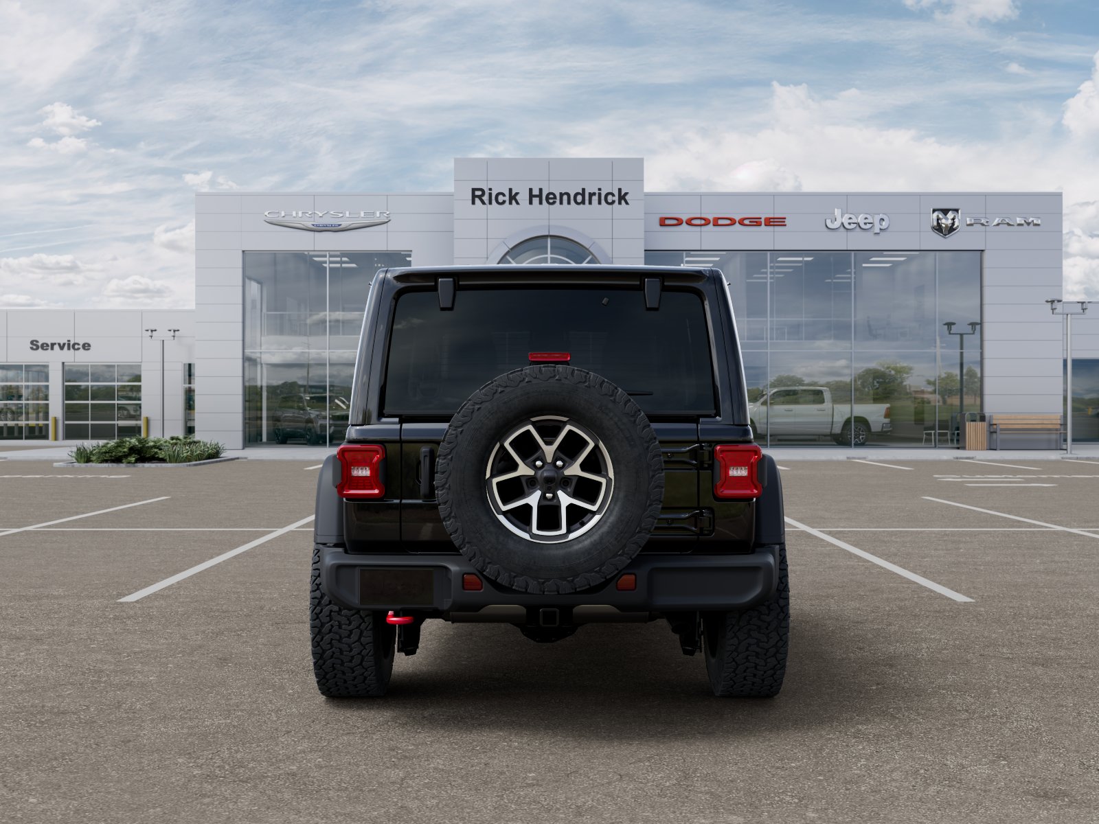 New 2026 Black Clear-Coat Exterior Paint Jeep Rubicon image 42