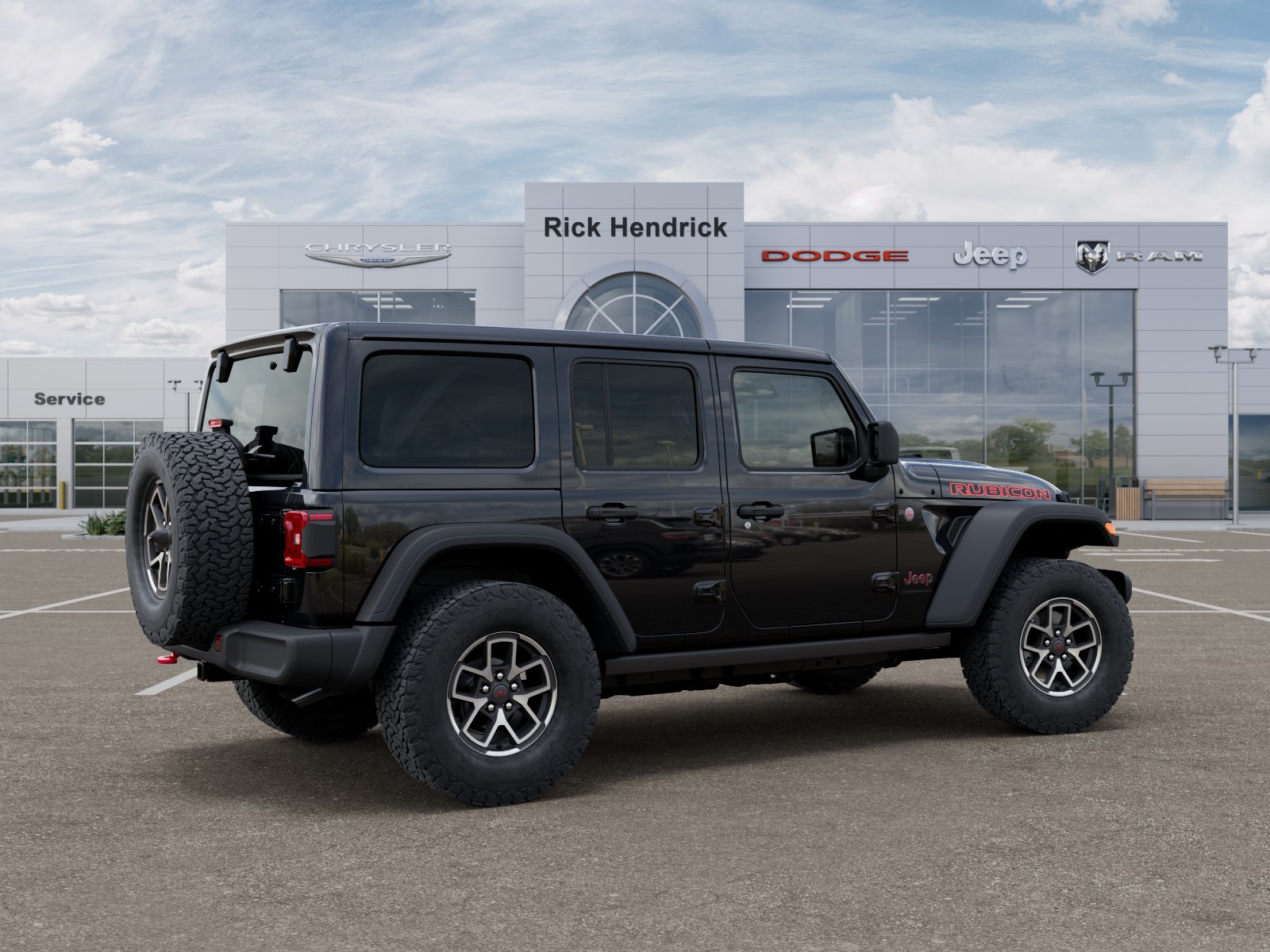 New 2026 Black Clear-Coat Exterior Paint Jeep Rubicon image 40