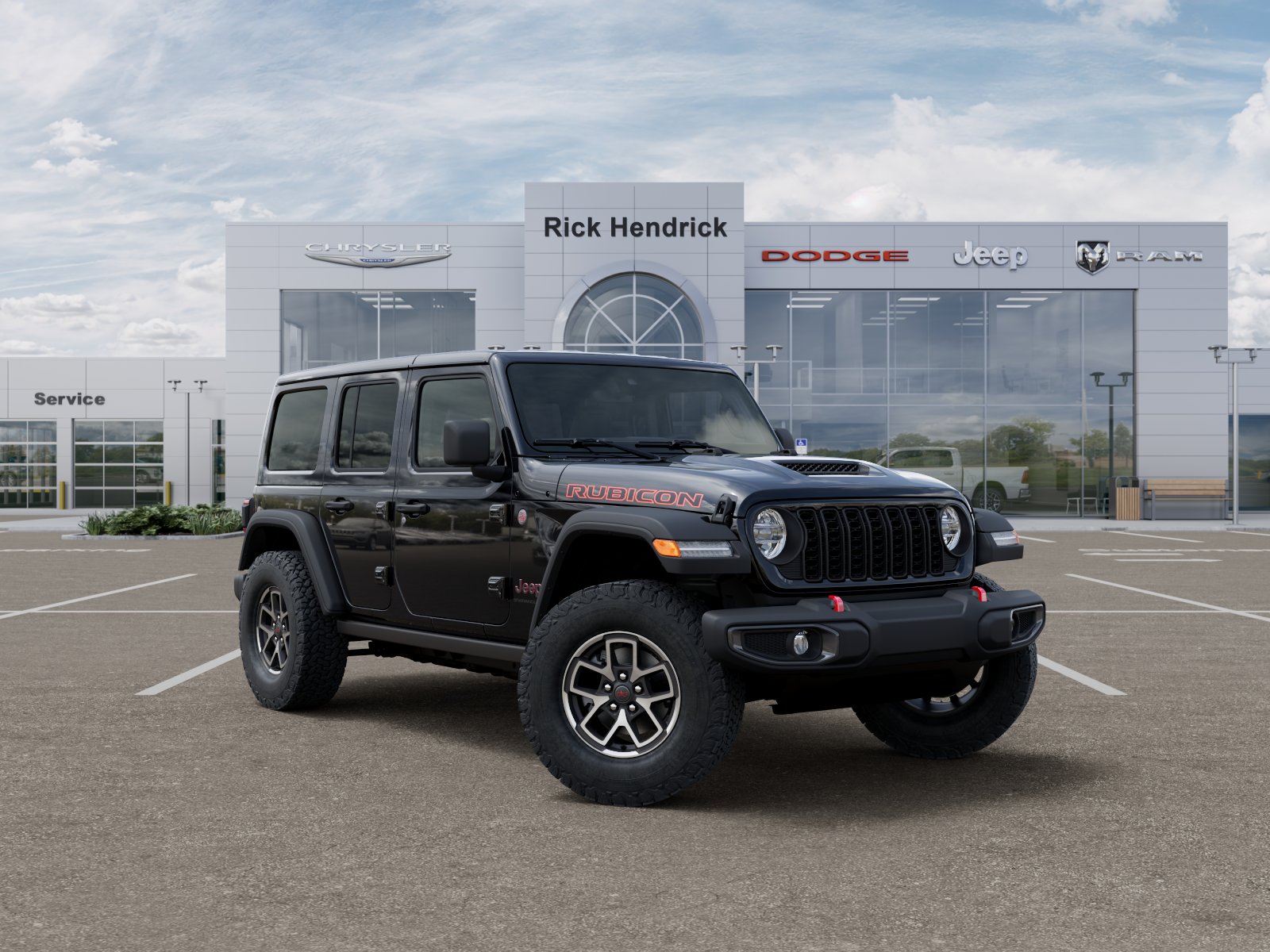 New 2026 Black Clear-Coat Exterior Paint Jeep Rubicon image 36
