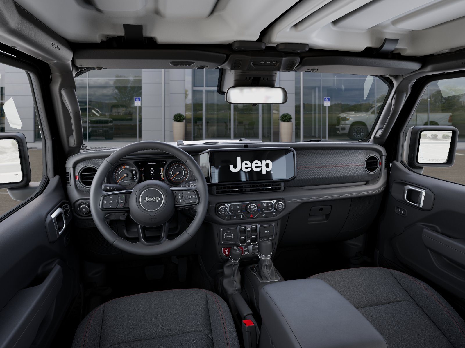 New 2026 Black Clear-Coat Exterior Paint Jeep Rubicon image 49