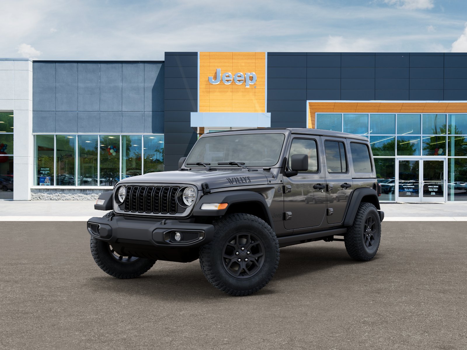 New 2026 Granite Crystal Metallic Clearcoat Jeep Willys image 27