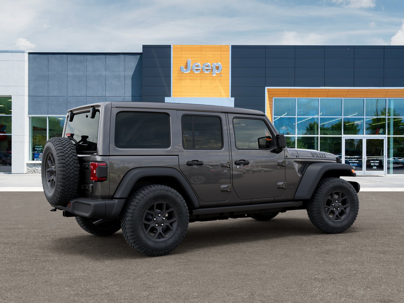 New 2026 Granite Crystal Metallic Clearcoat Jeep Willys image 30