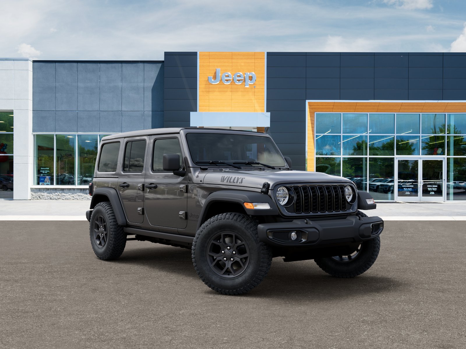 New 2026 Granite Crystal Metallic Clearcoat Jeep Willys image 31
