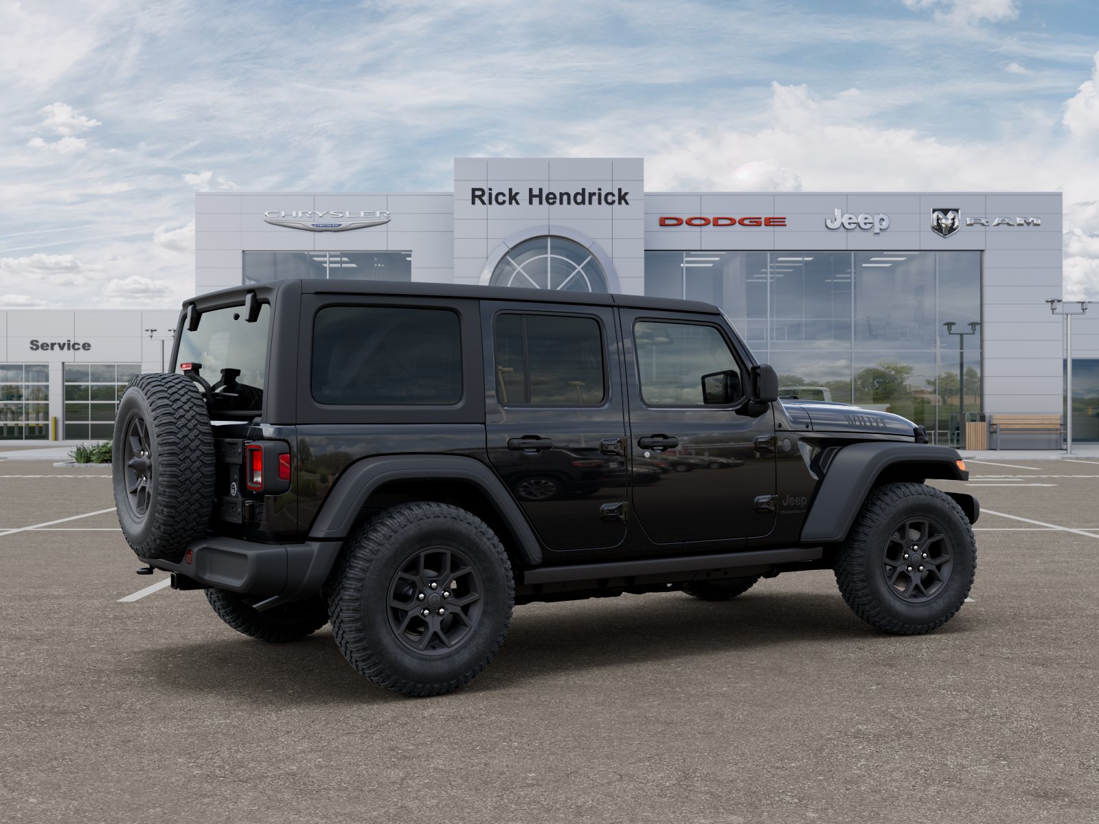 New 2026 Black Clear-Coat Exterior Paint Jeep Willys image 39