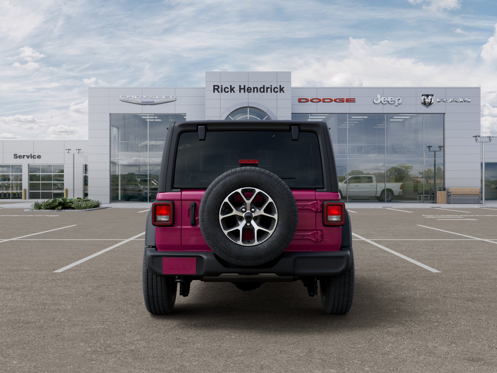 New 2026 Tuscadero Pearl-Coat Exterior Paint Jeep Sport S image 42