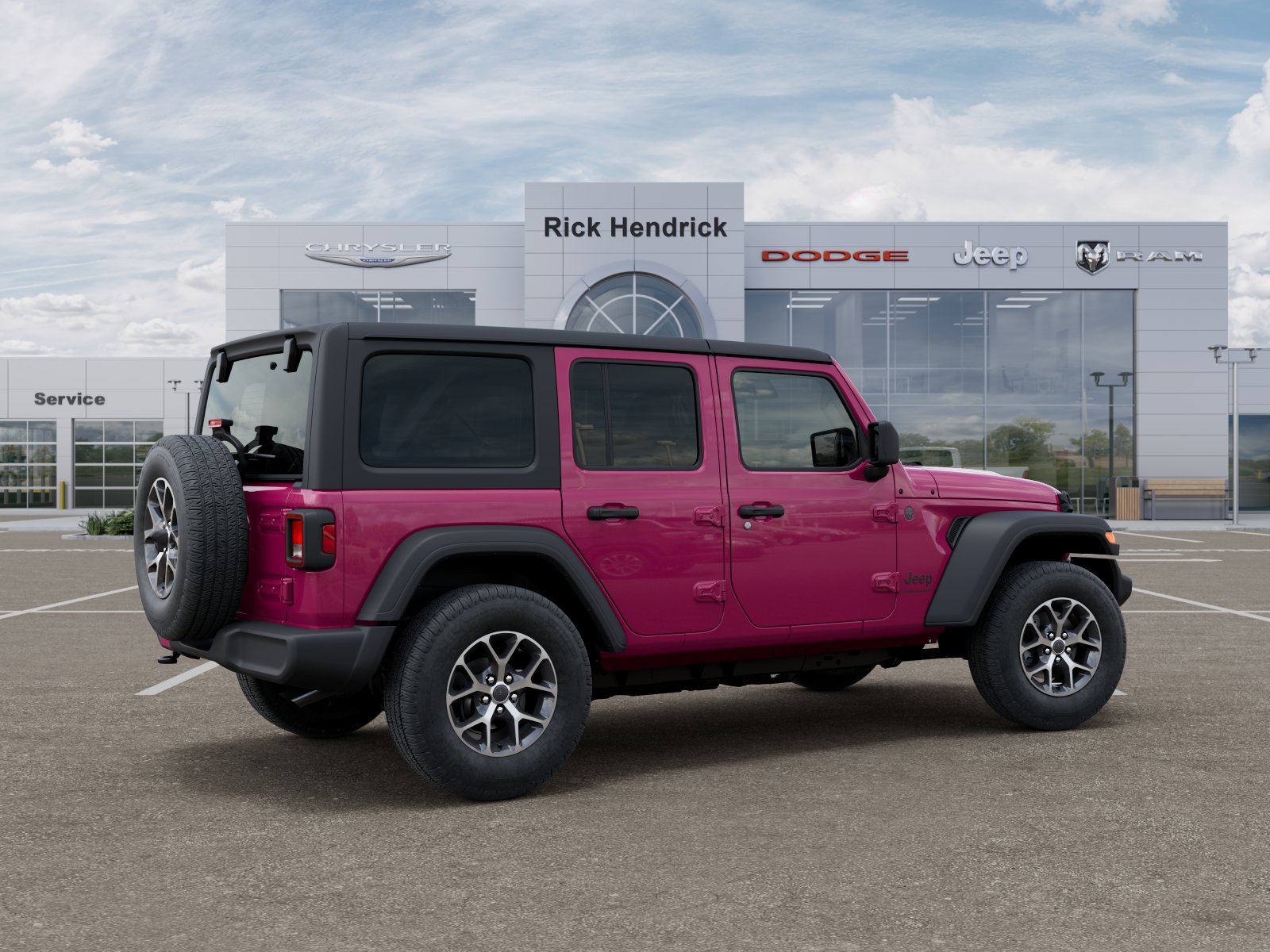 New 2026 Tuscadero Pearl-Coat Exterior Paint Jeep Sport S image 40