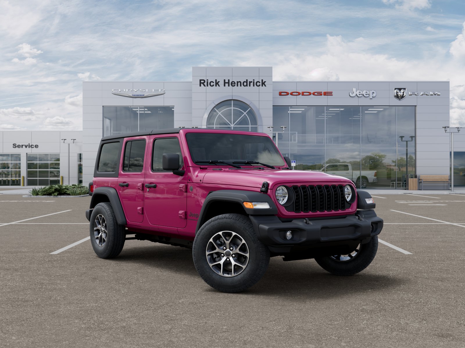 New 2026 Tuscadero Pearl-Coat Exterior Paint Jeep Sport S image 36
