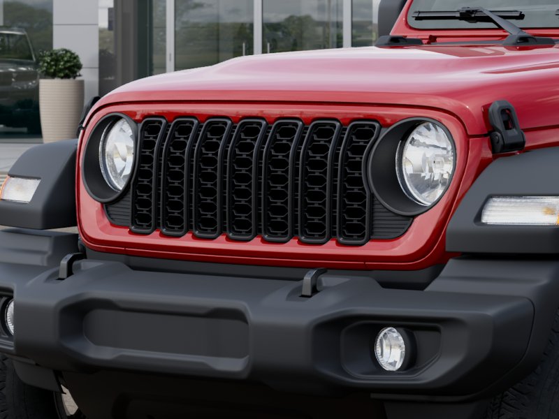 New 2026 Firecracker Red Clear-Coat Exterior Paint Jeep Sport S image 61