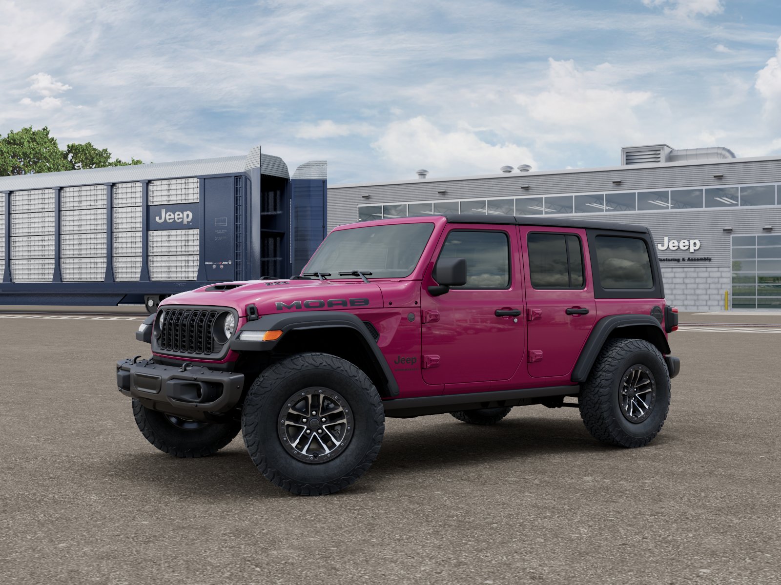 New 2026 Tuscadero Pearl-Coat Exterior Paint Jeep Willys image 3