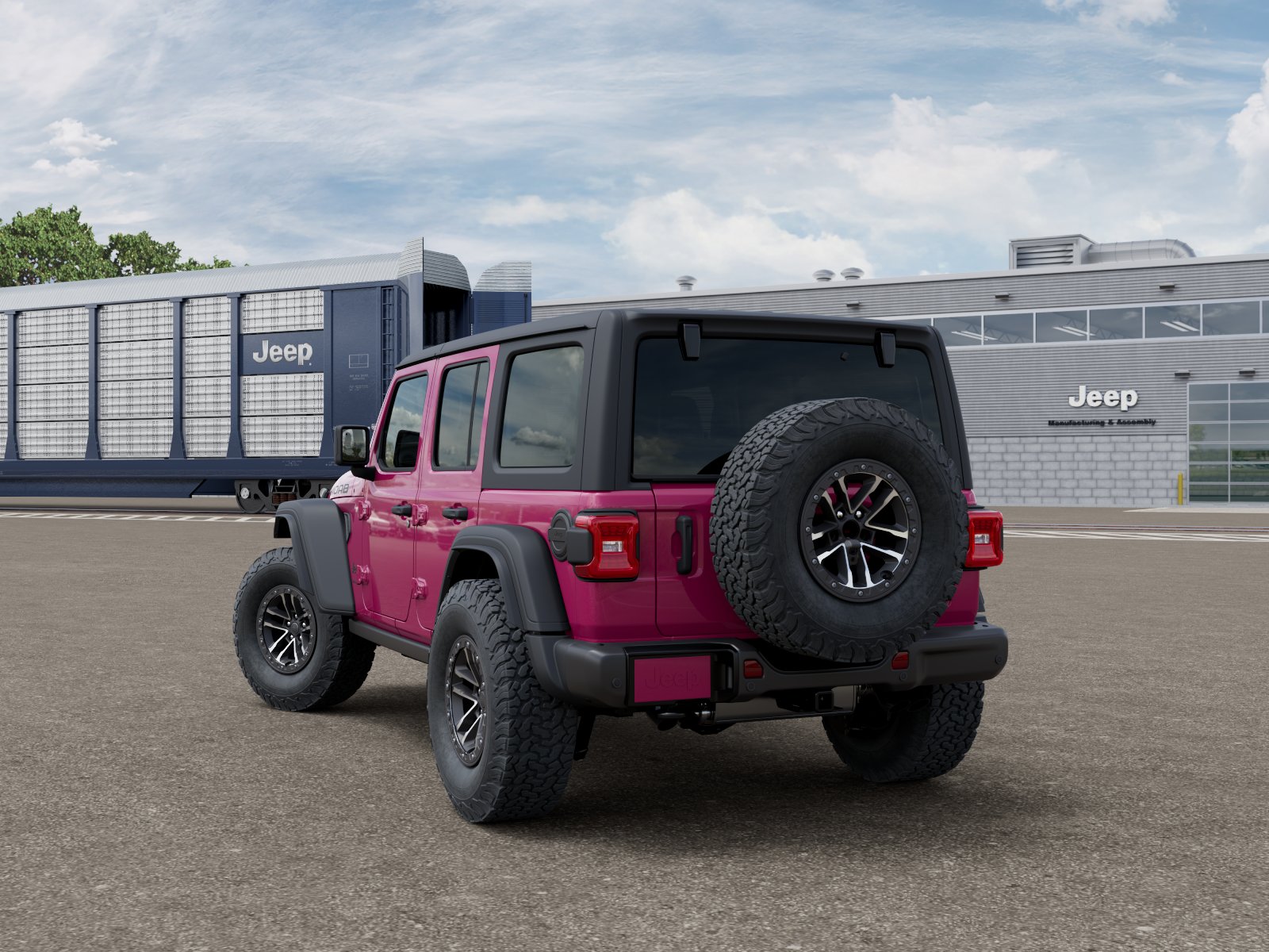 New 2026 Tuscadero Pearl-Coat Exterior Paint Jeep Willys image 4