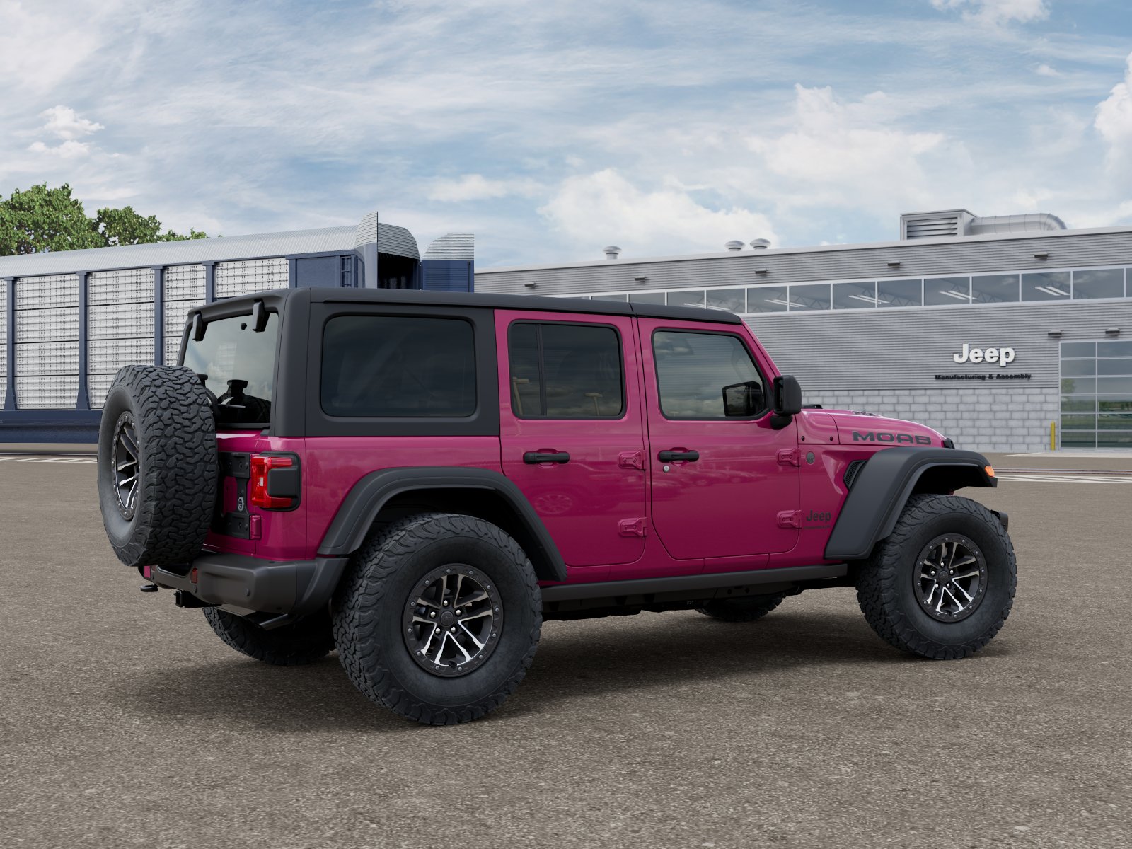 New 2026 Tuscadero Pearl-Coat Exterior Paint Jeep Willys image 5
