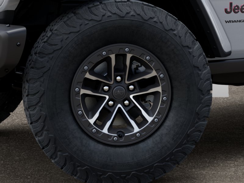 New 2026 Bright White Clear-Coat Exterior Paint Jeep Rubicon X image 8