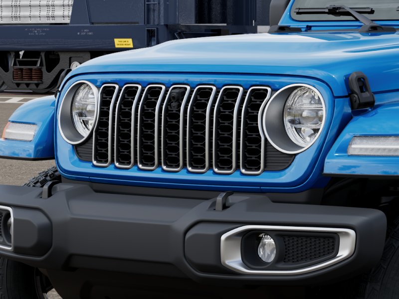 New 2026 Hydro Blue Pearl-Coat Exterior Paint Jeep Sahara image 11