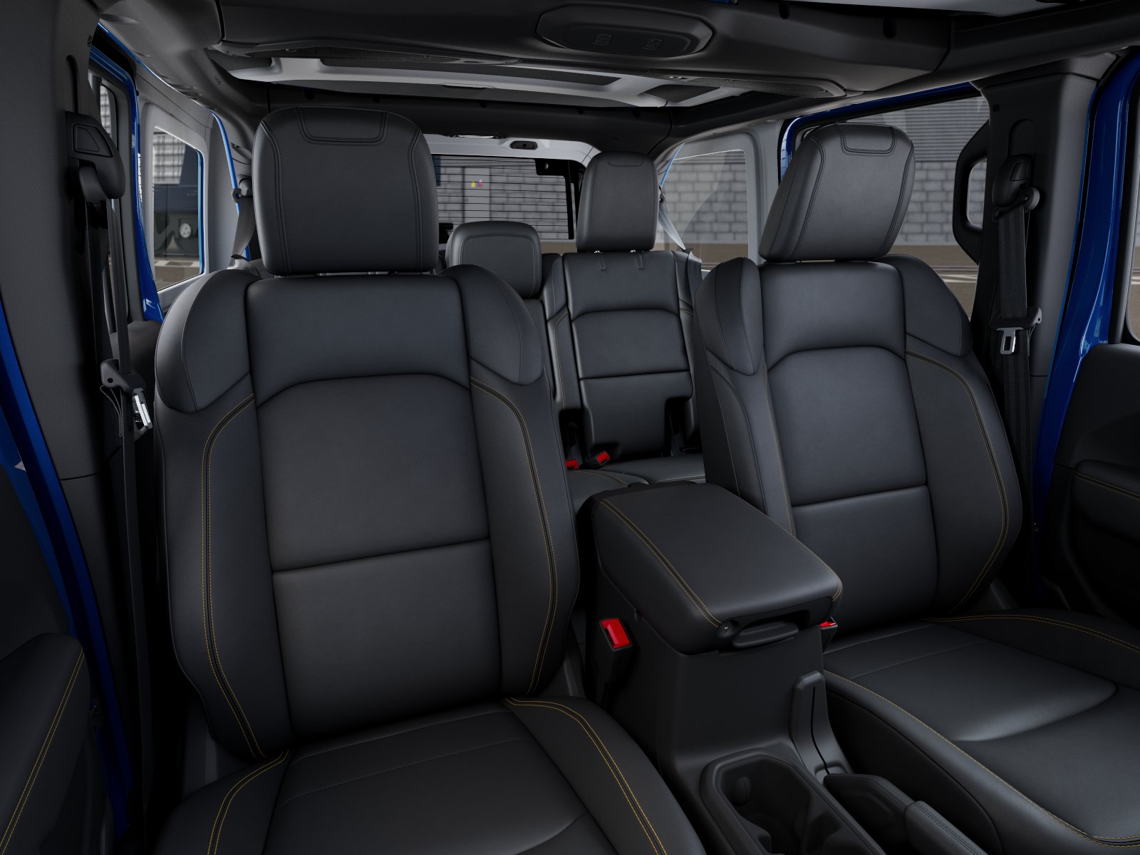 New 2026 Hydro Blue Pearl-Coat Exterior Paint Jeep Sahara image 16