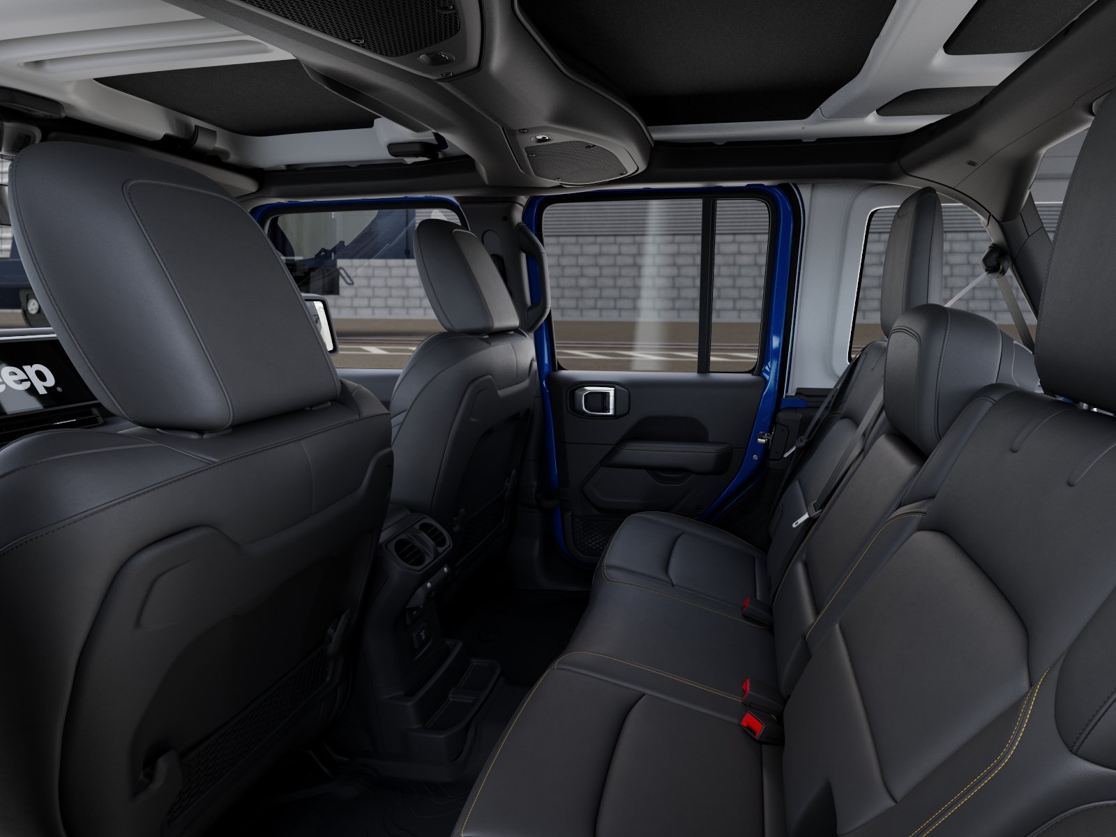 New 2026 Hydro Blue Pearl-Coat Exterior Paint Jeep Sahara image 23