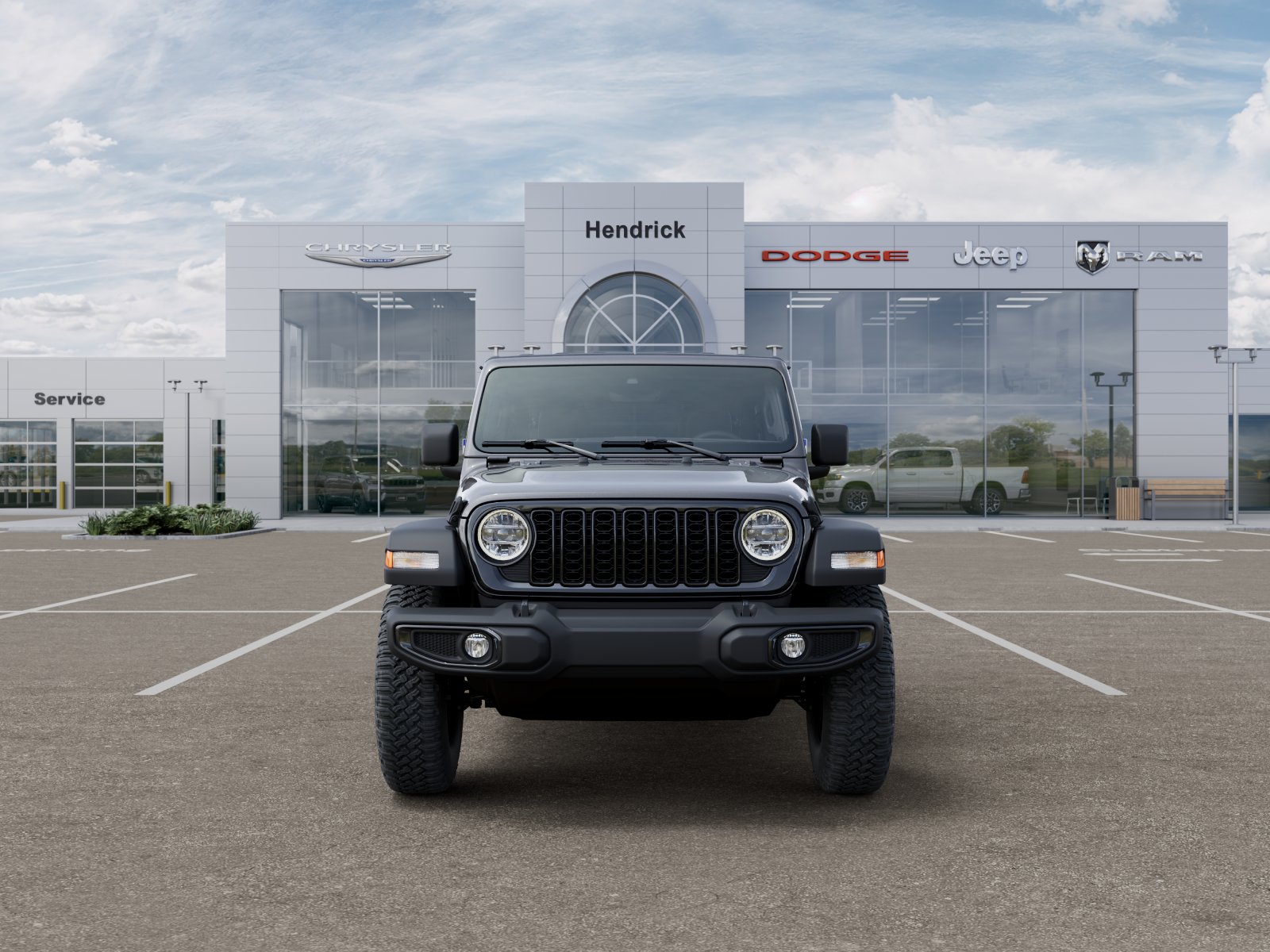 New 2026 Granite Crystal Metallic Clear-Coat Exterior Paint Jeep Willys image 40