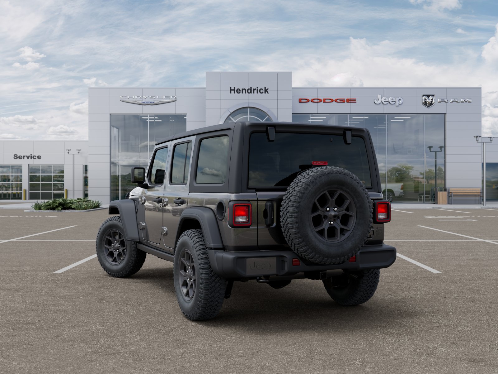 New 2026 Granite Crystal Metallic Clear-Coat Exterior Paint Jeep Willys image 37