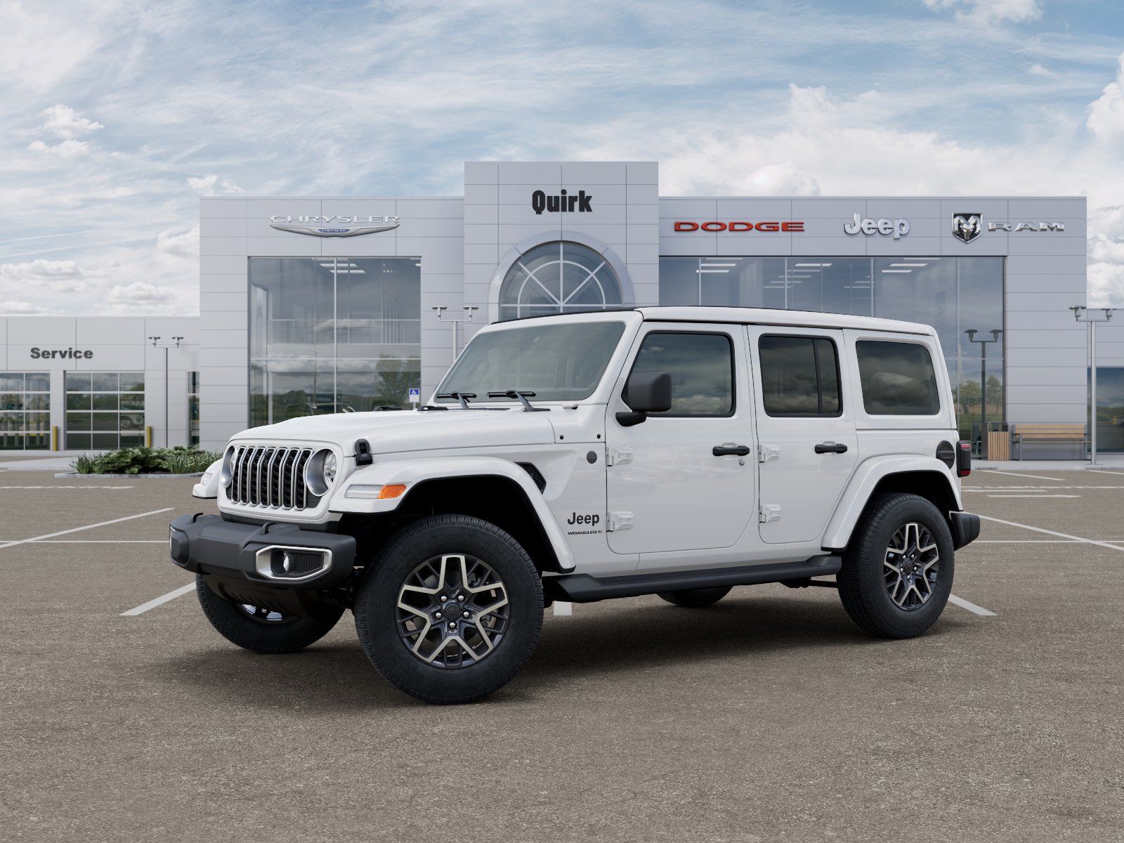 New 2026 Bright White Clearcoat Jeep Sahara image 28