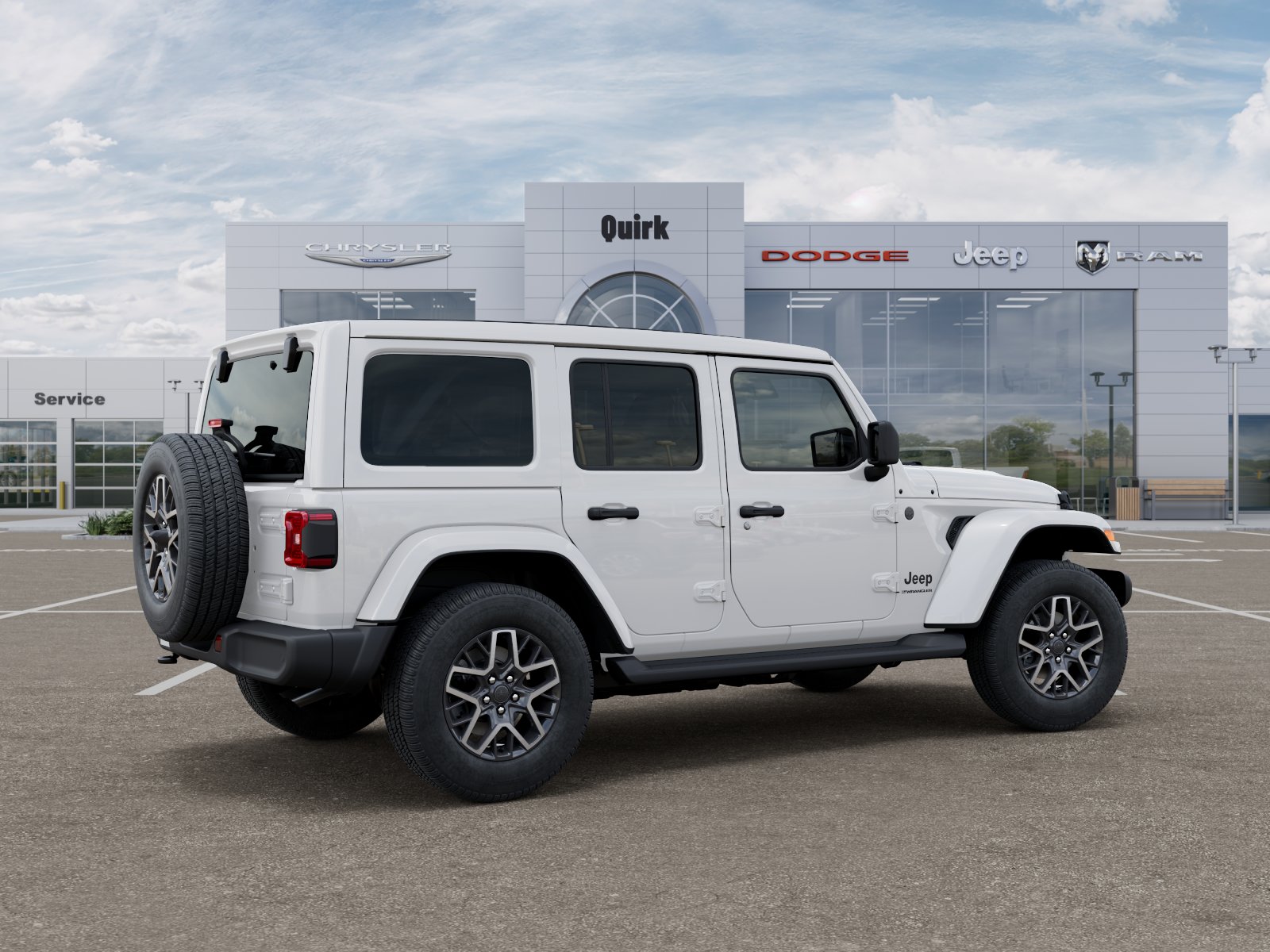 New 2026 Bright White Clearcoat Jeep Sahara image 30