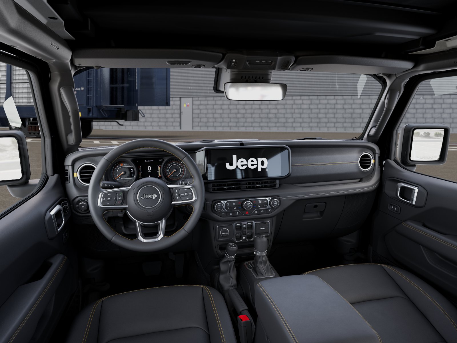 New 2026 Black Clear-Coat Exterior Paint Jeep Sahara image 14
