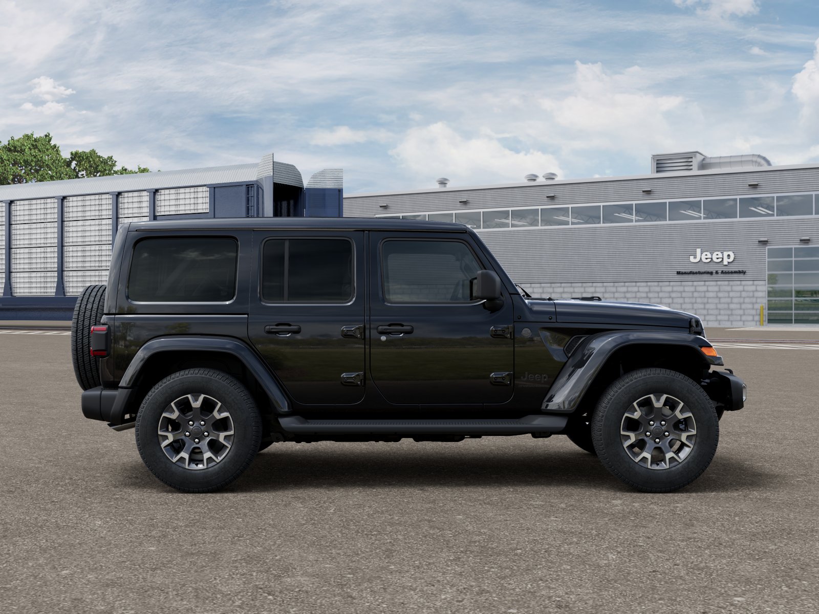 New 2026 Black Clear-Coat Exterior Paint Jeep Sahara image 21