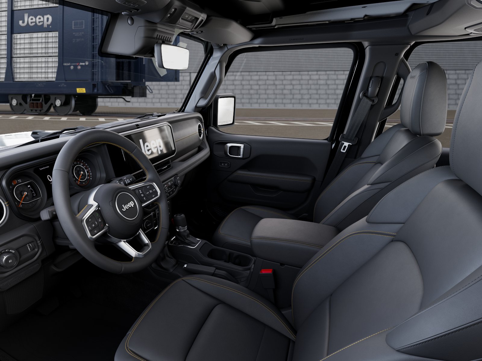 New 2026 Black Clear-Coat Exterior Paint Jeep Sahara image 22