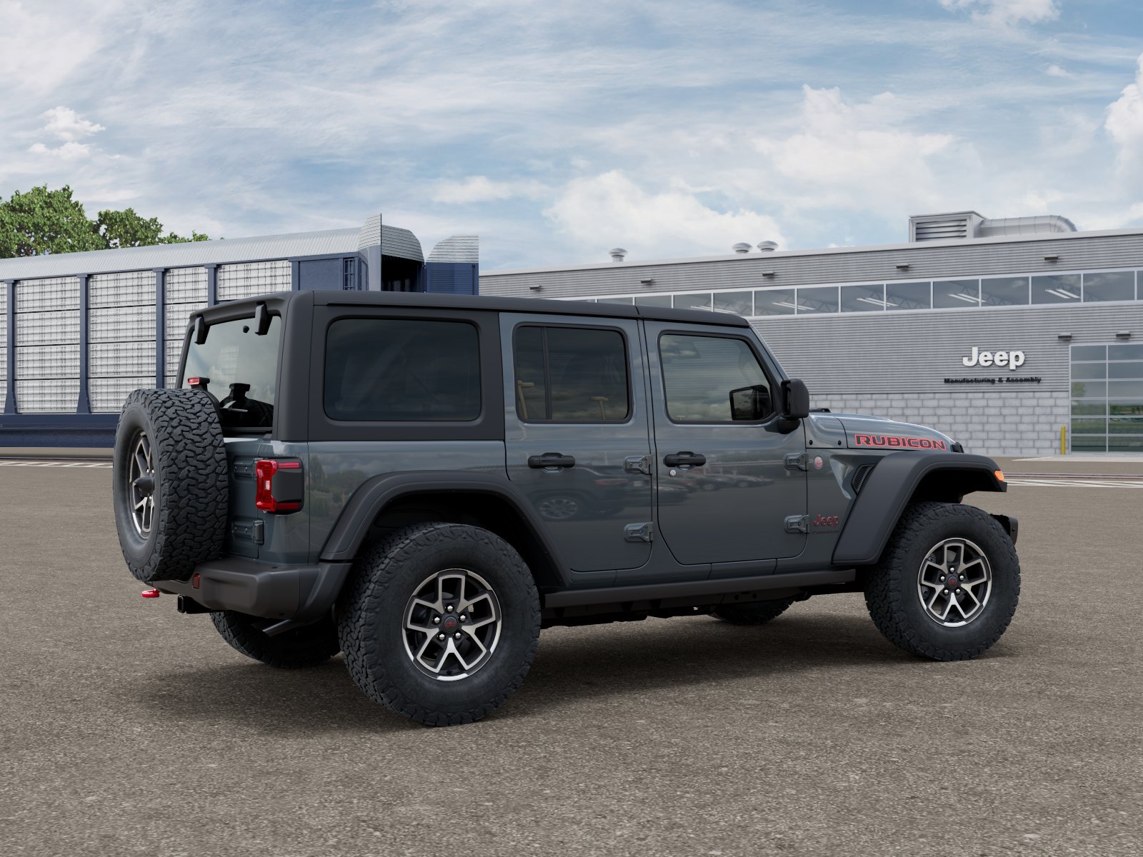 New 2026 Anvil Clear-Coat Exterior Paint Jeep Rubicon image 5