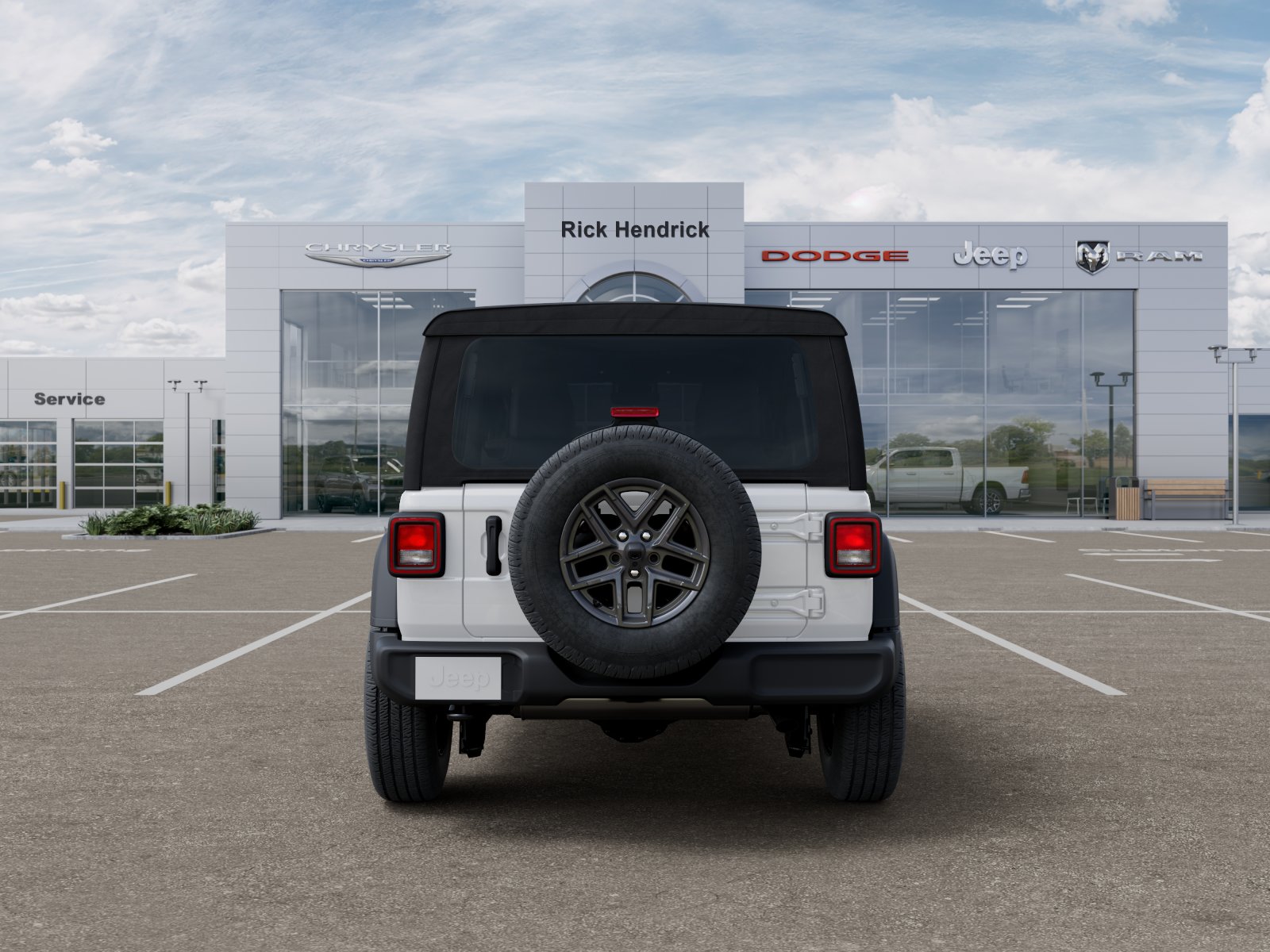 New 2026 Bright White Clearcoat Jeep Sport image 33