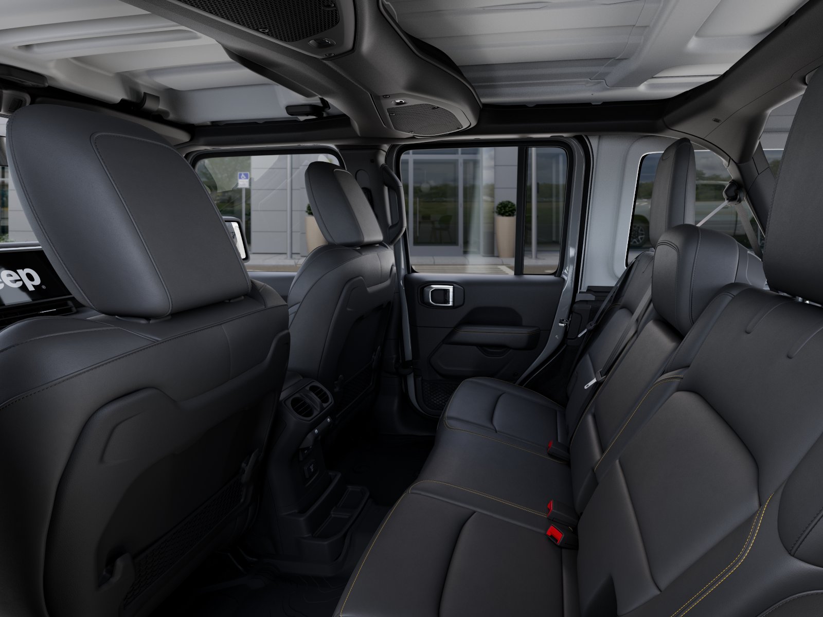 New 2026 Bright White Clearcoat Jeep Sahara image 49