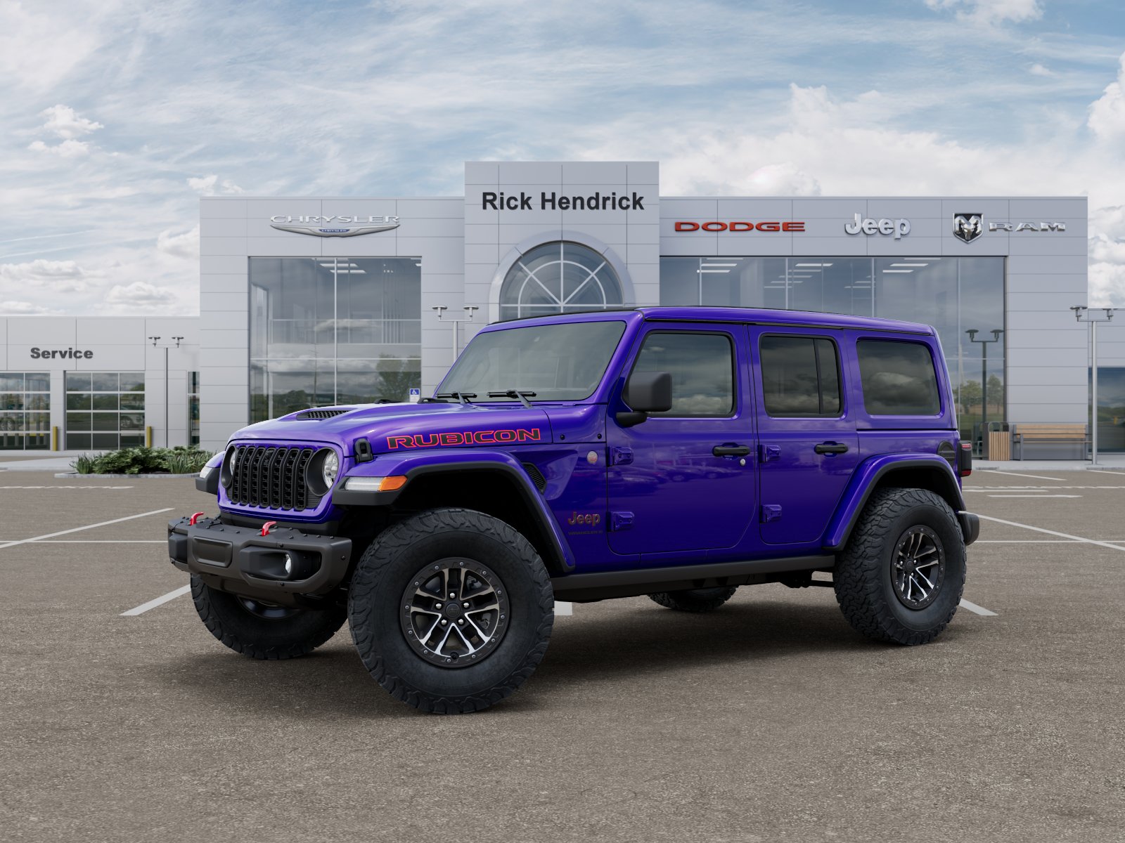 New 2026 Reign Exterior Paint Jeep Rubicon image 2