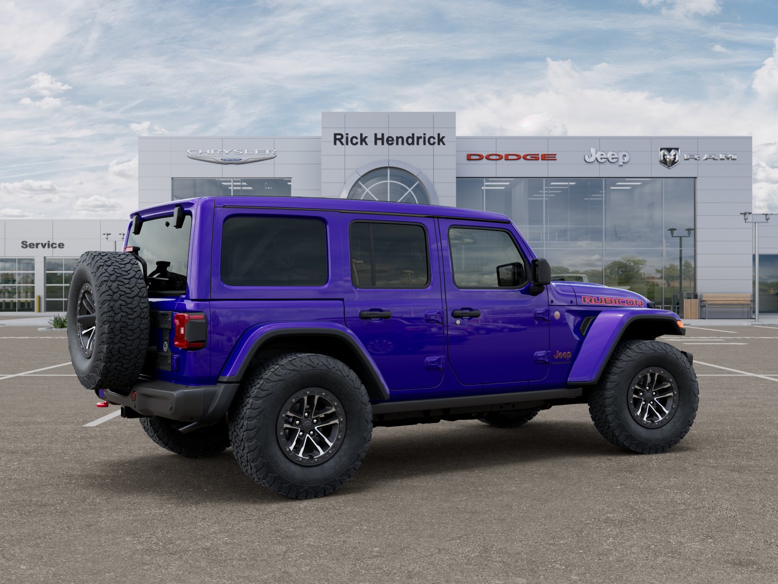 New 2026 Reign Exterior Paint Jeep Rubicon image 4