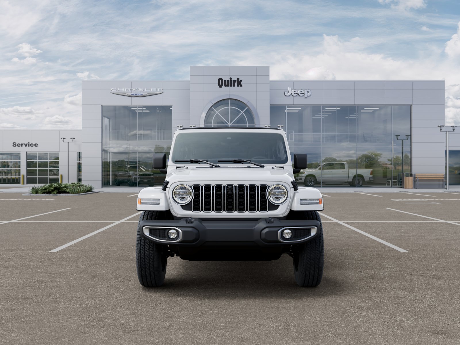 New 2026 Bright White Clearcoat Jeep Sahara image 32