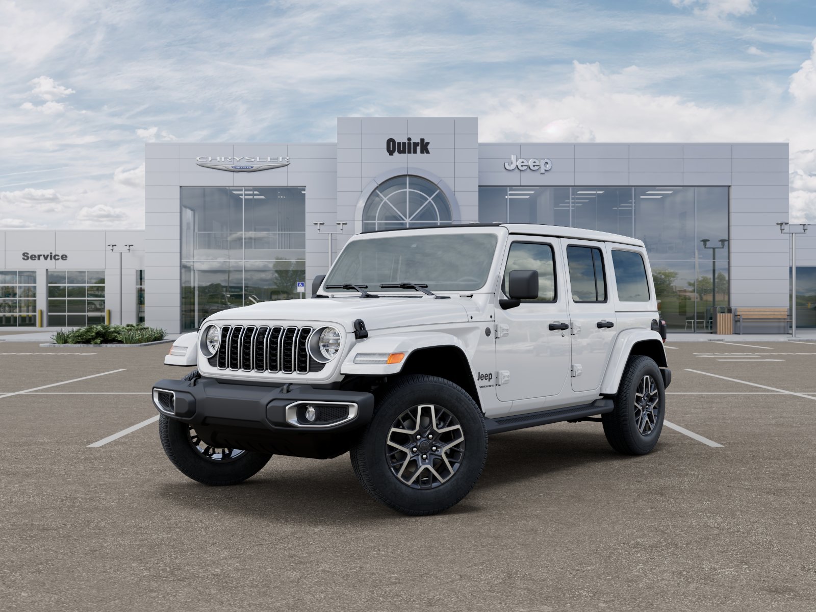 New 2026 Bright White Clearcoat Jeep Sahara image 27