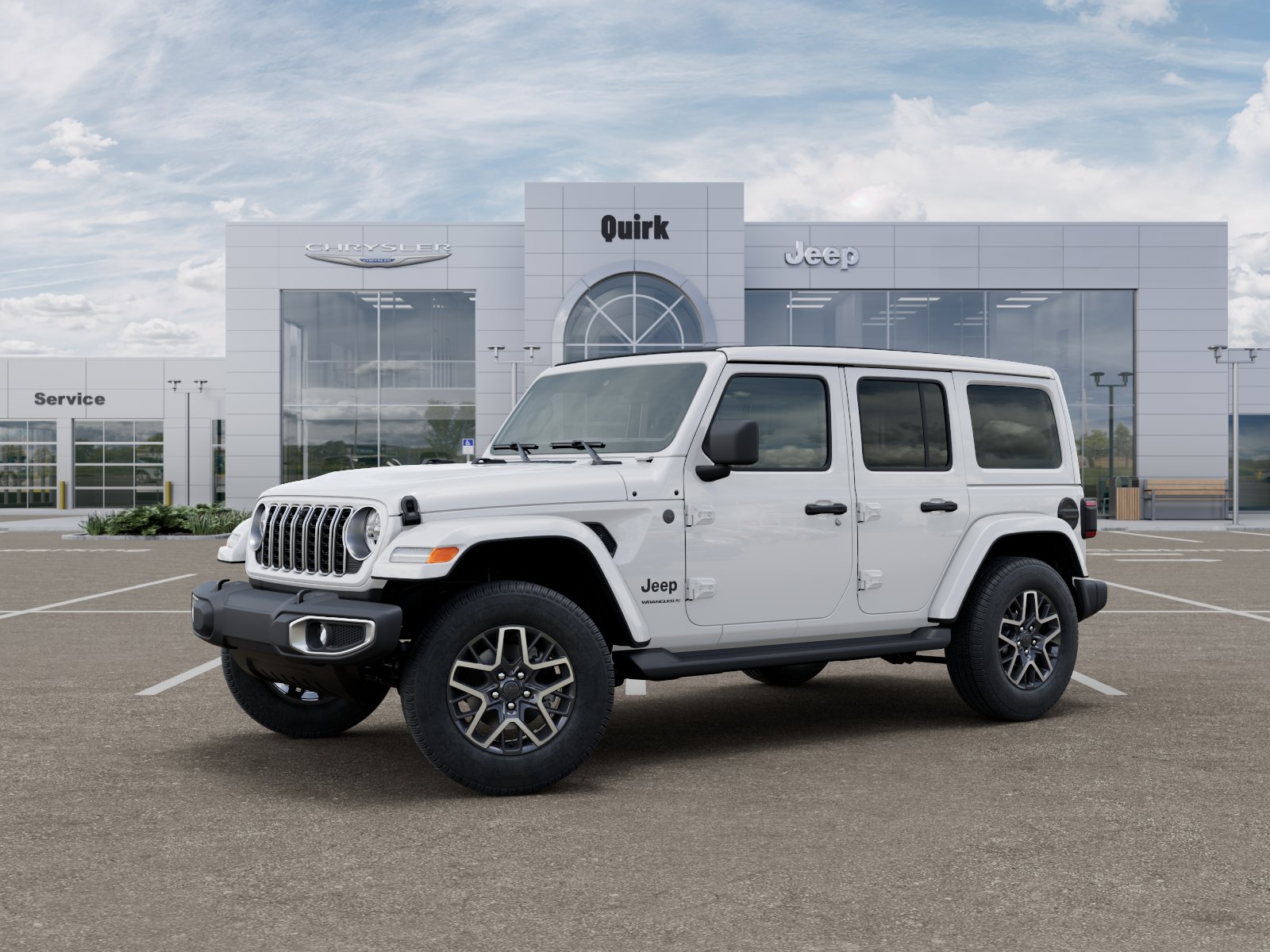 New 2026 Bright White Clearcoat Jeep Sahara image 28