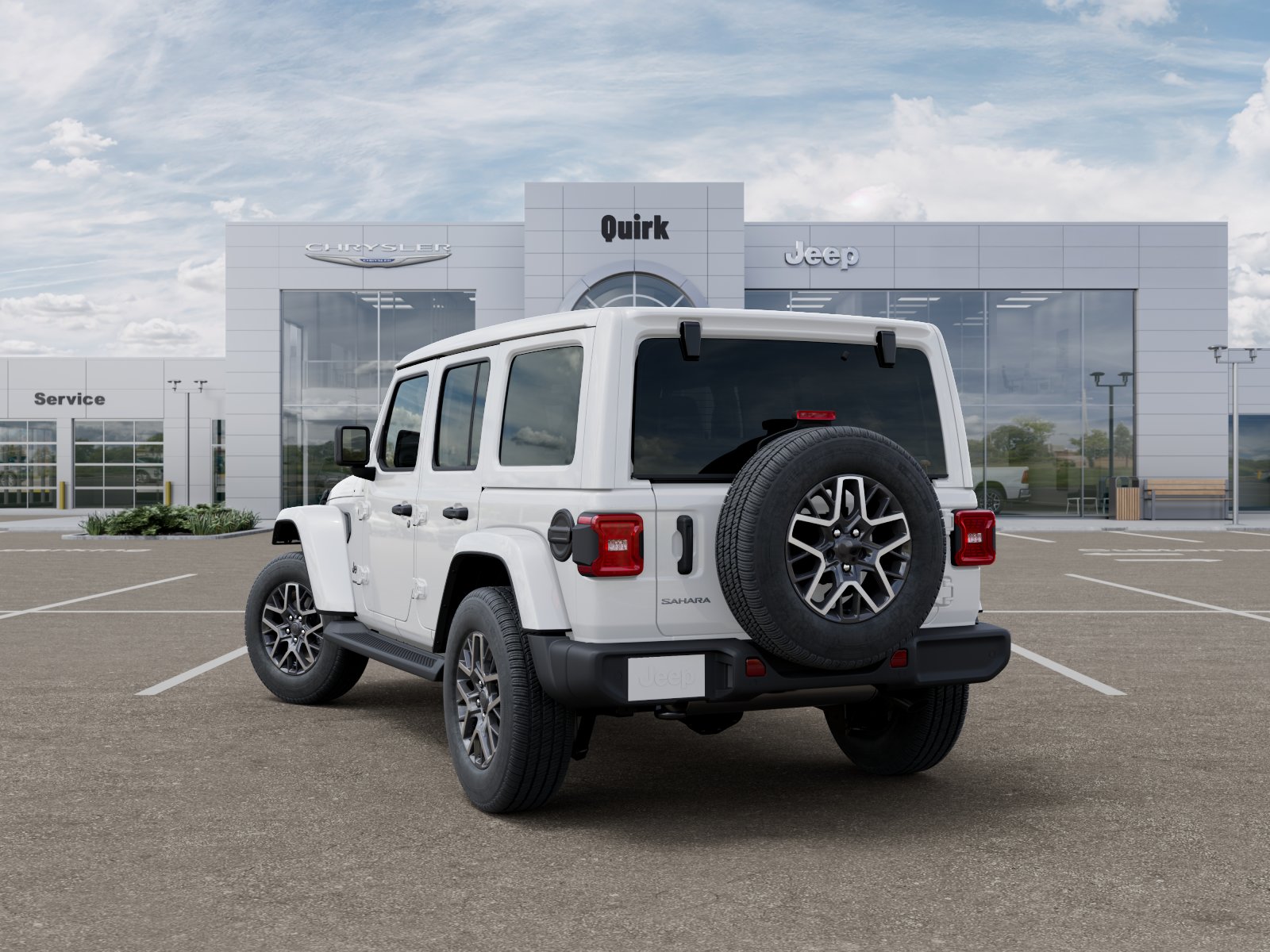 New 2026 Bright White Clearcoat Jeep Sahara image 29