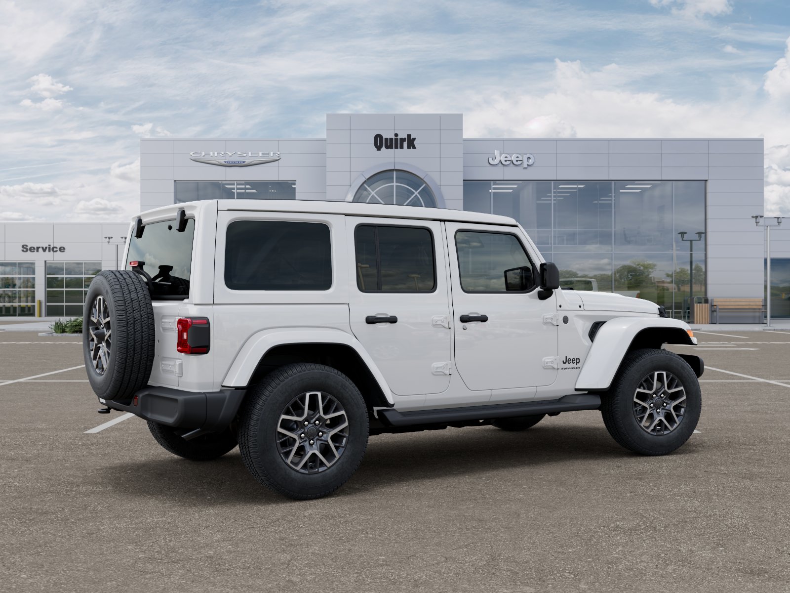 New 2026 Bright White Clearcoat Jeep Sahara image 30