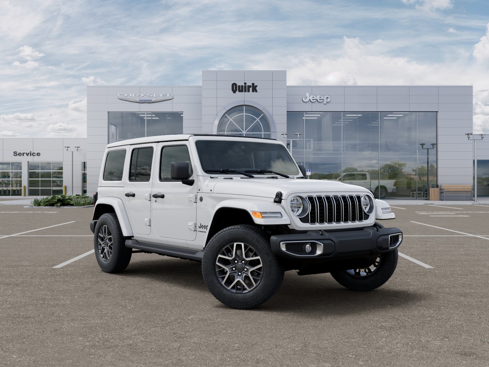 New 2026 Bright White Clearcoat Jeep Sahara image 31