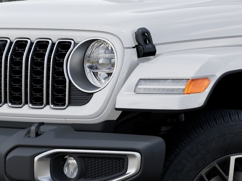 New 2026 Bright White Clearcoat Jeep Sahara image 36