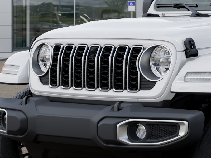 New 2026 Bright White Clearcoat Jeep Sahara image 37