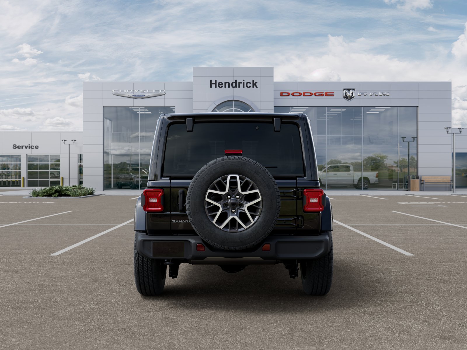 New 2026 Black Clear-Coat Exterior Paint Jeep Sahara image 69
